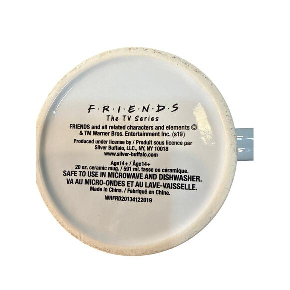 Friends, Central Perk Ceramic Coffee Mug Friends 20 oz 4 inches - Picture 4 of 10